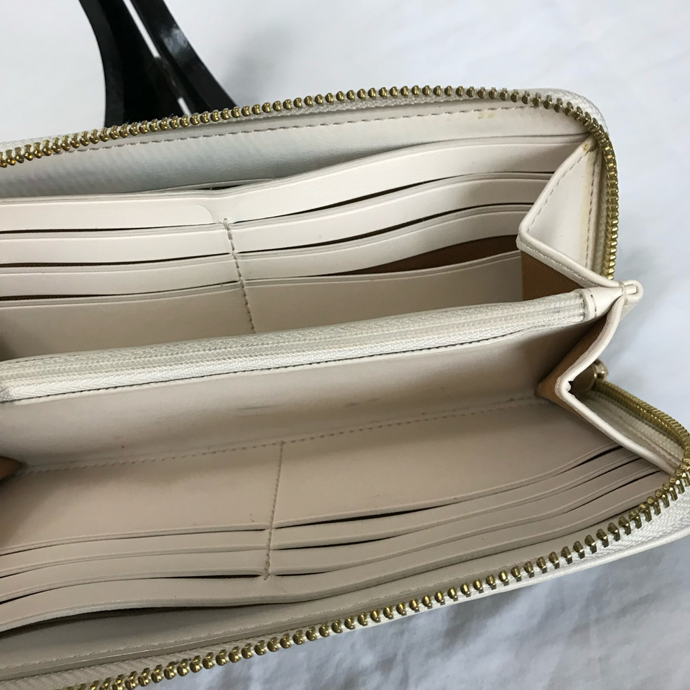 Coach Signature Canvas Accordion Zip Wallet - image 3